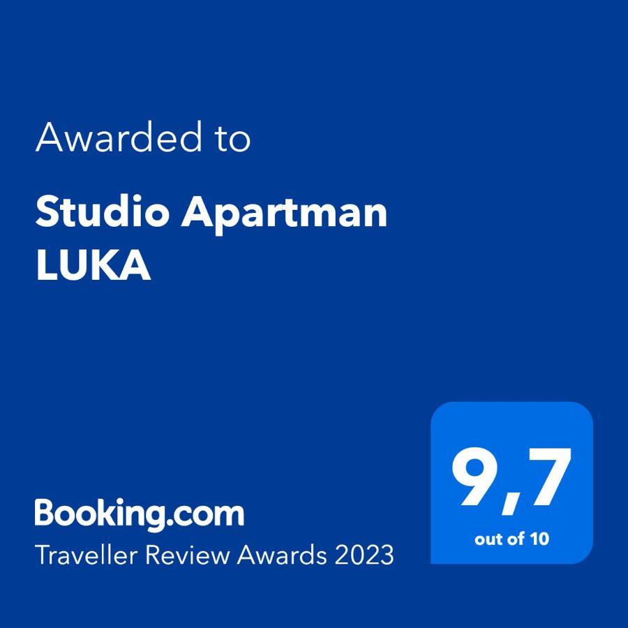 Studio Apartman Luka Сень Екстер'єр фото